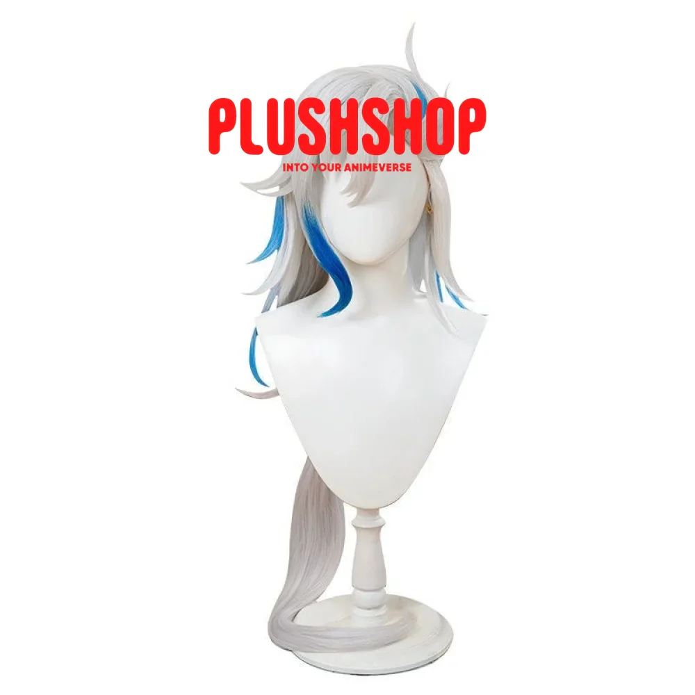Genshin Impact Neuvillette Cosplay Wig
