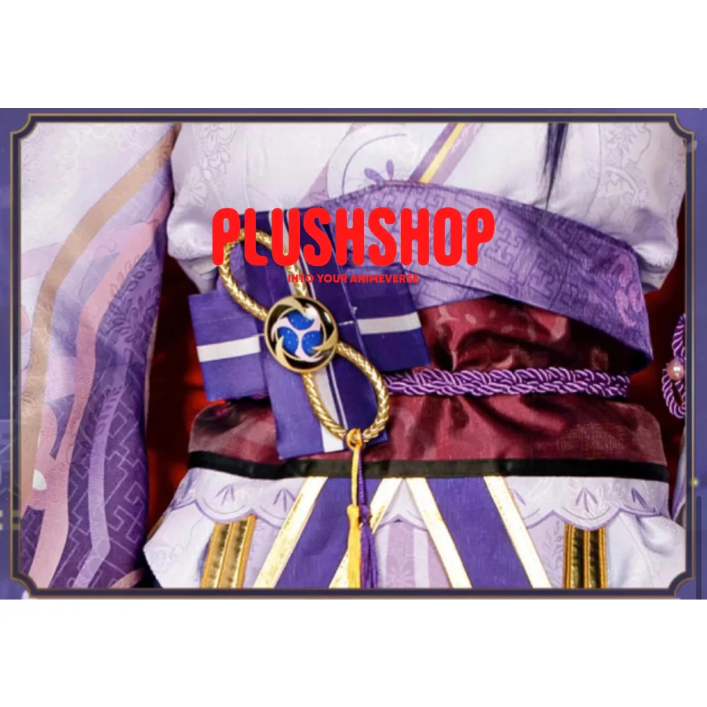 Raiden Cosplay Outfit Clothes Full Set Included