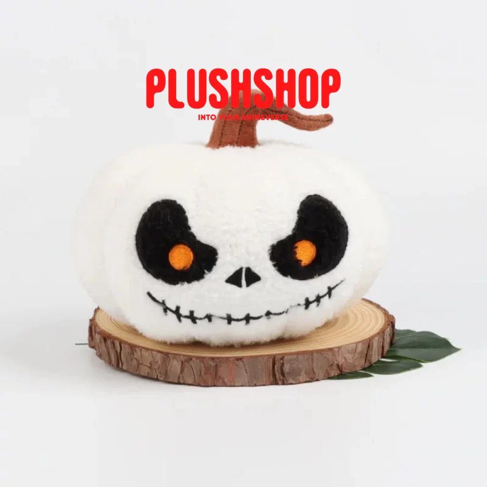 Halloween scary pumpkin and ghost plushies