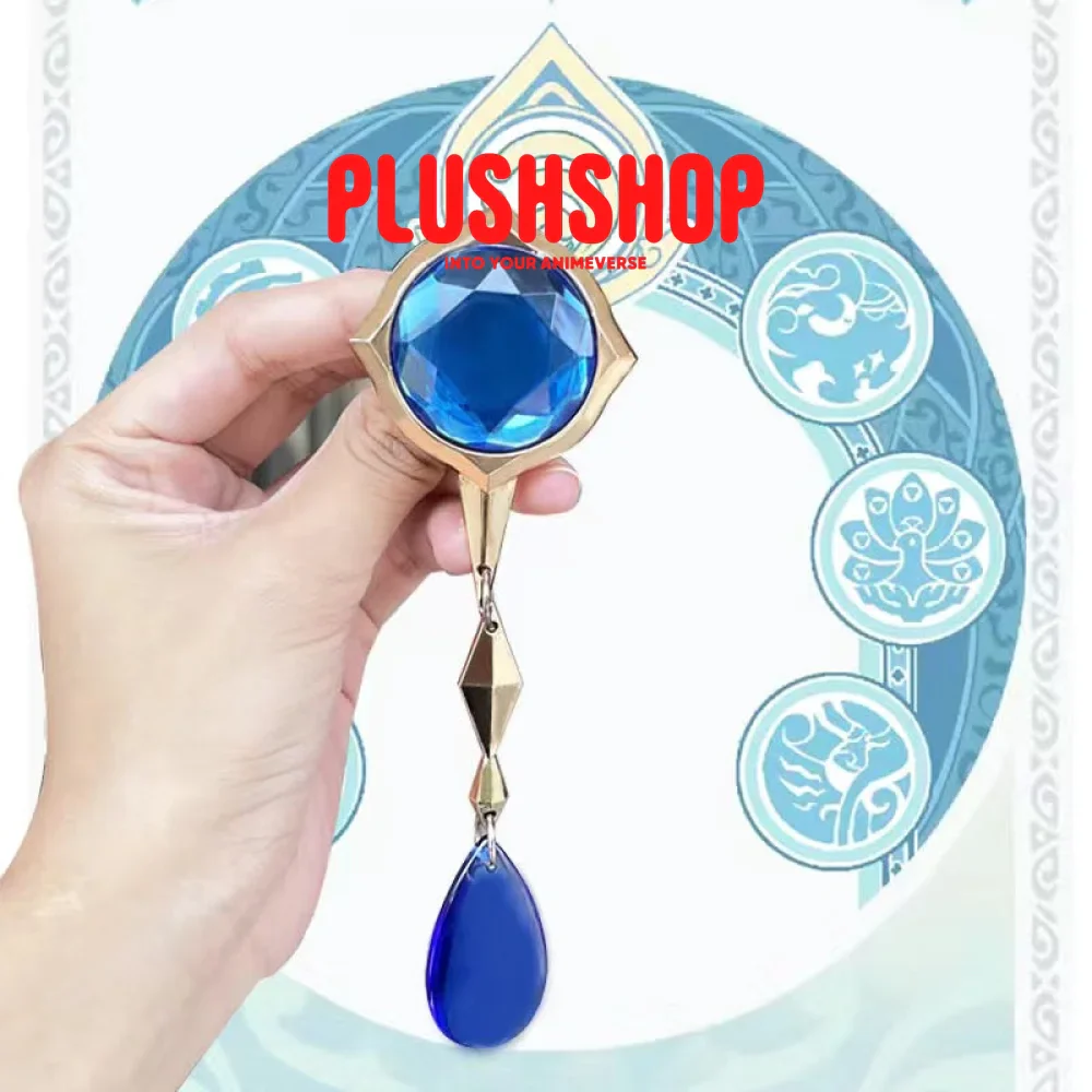 Furina Vision Brooch Keychain