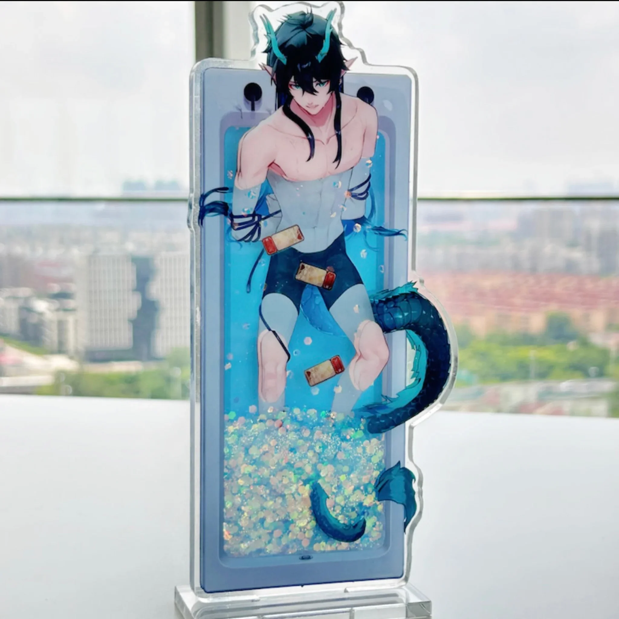 Honkai StarRail Character Imbibitor Lunae Danheng DIY customized Quicksand Standing Board Gift(Pre-order)