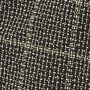 Black & White Plaid Tweed Pinafore Flare Dress