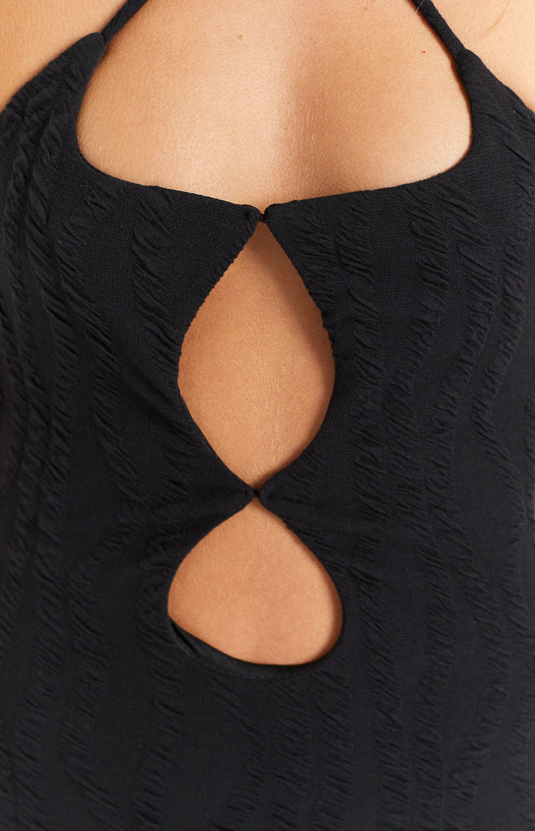 Mandy Black Maxi Dress