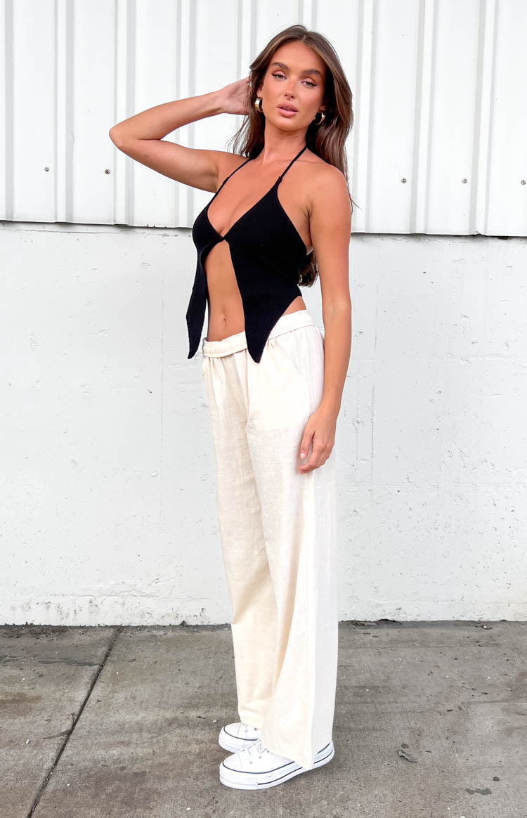 Ray Oat Linen Pants