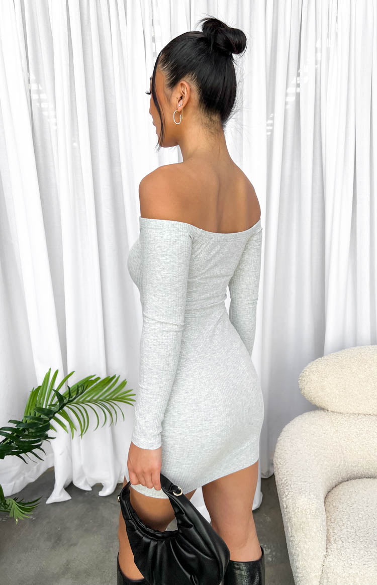 Amarie Grey Mini Dress