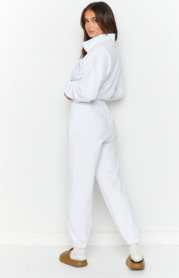 SNDYS Sevens White Sweat Pants