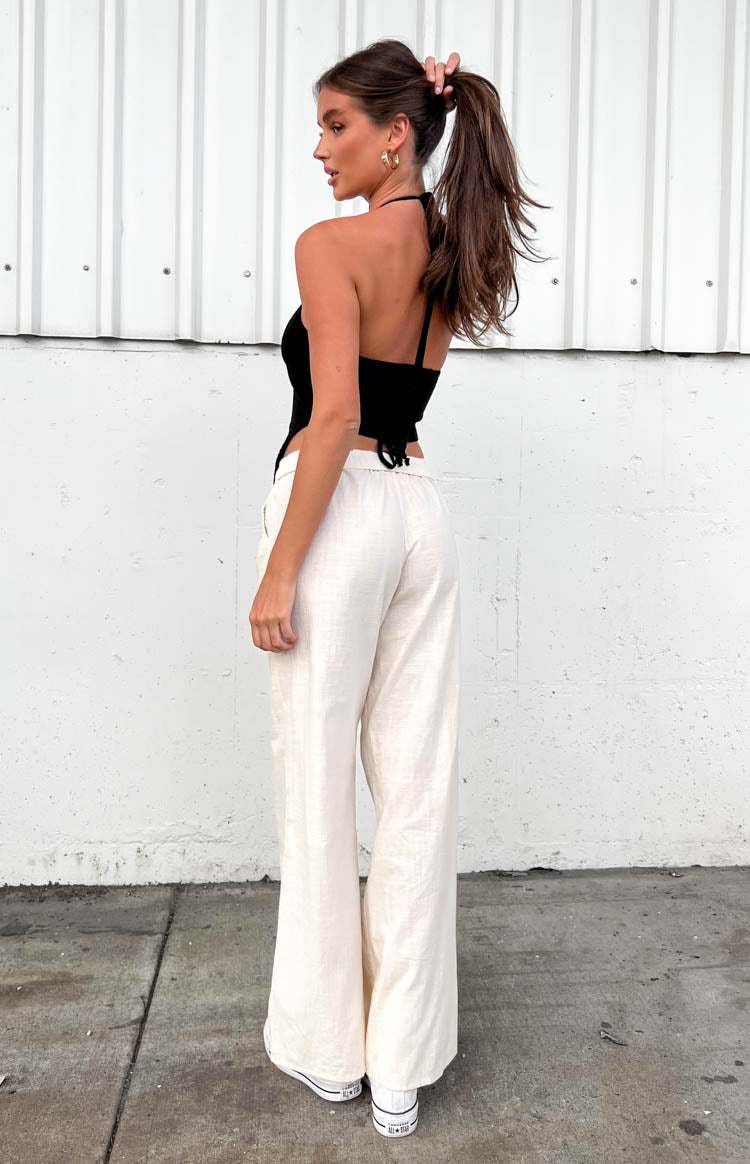 Ray Oat Linen Pants