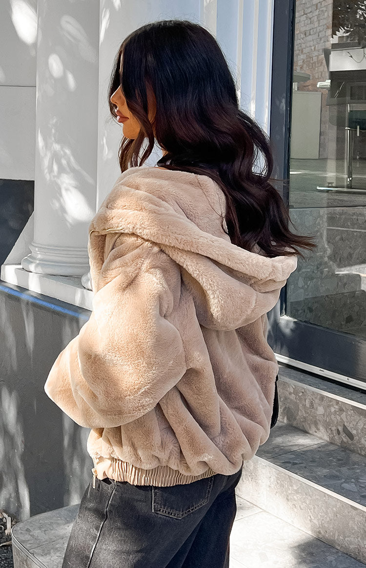 Cosy Days Beige Teddy Jacket