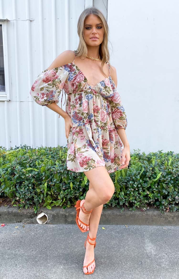 Hope Smock Dress Pink Floral