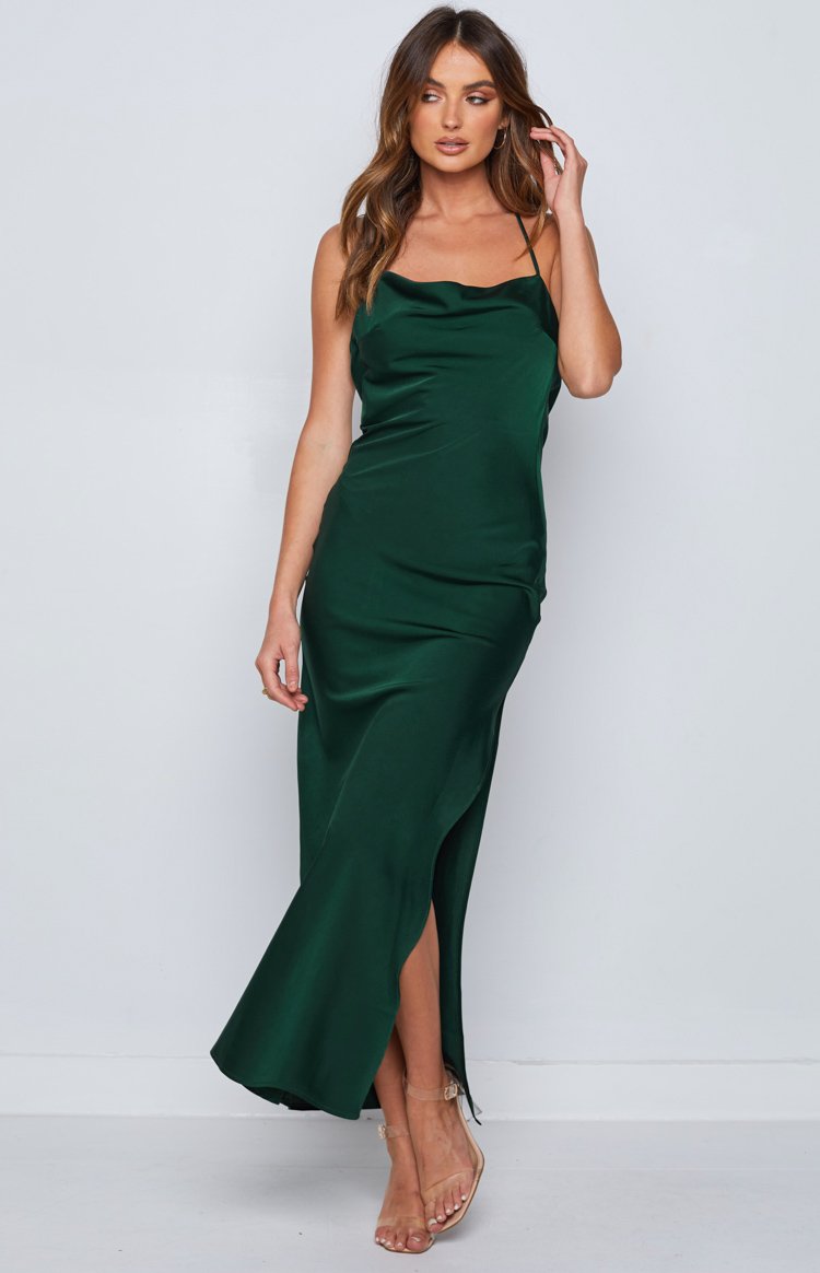 Adina Emerald Maxi Formal Dress