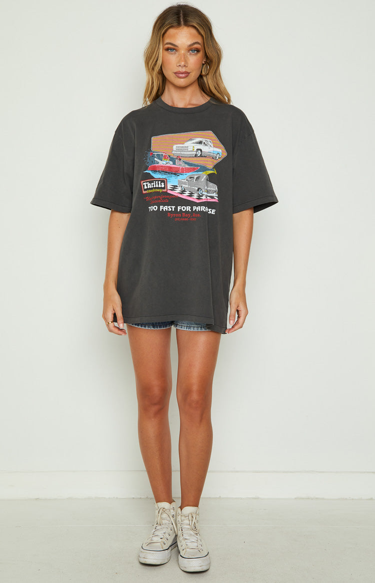 Thrills Speedsters Merch Tee - Merch Black