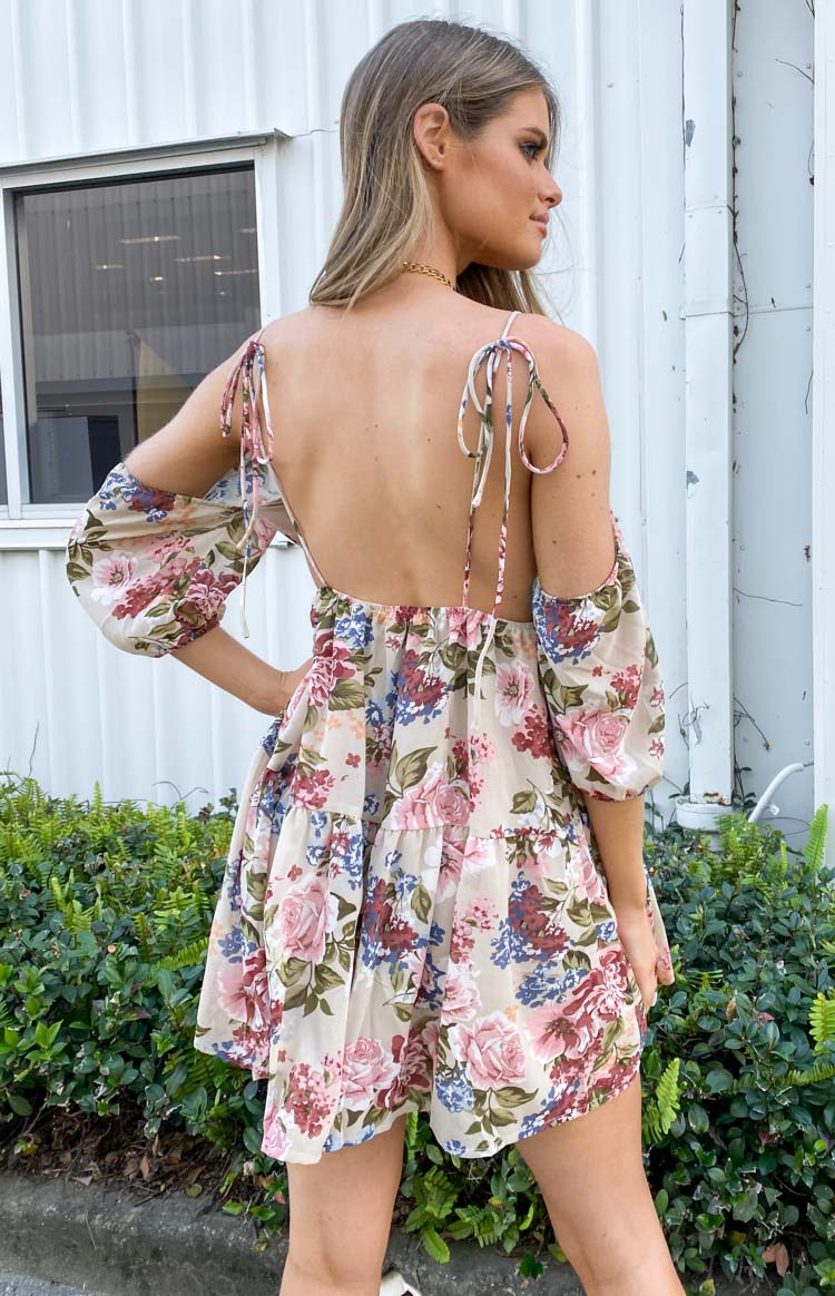 Hope Smock Dress Pink Floral