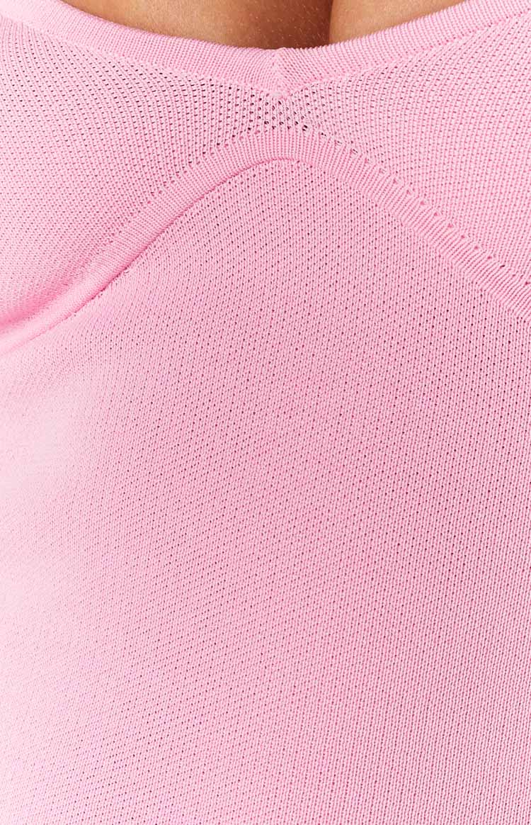 Roselani Pink Strapless Mini Dress