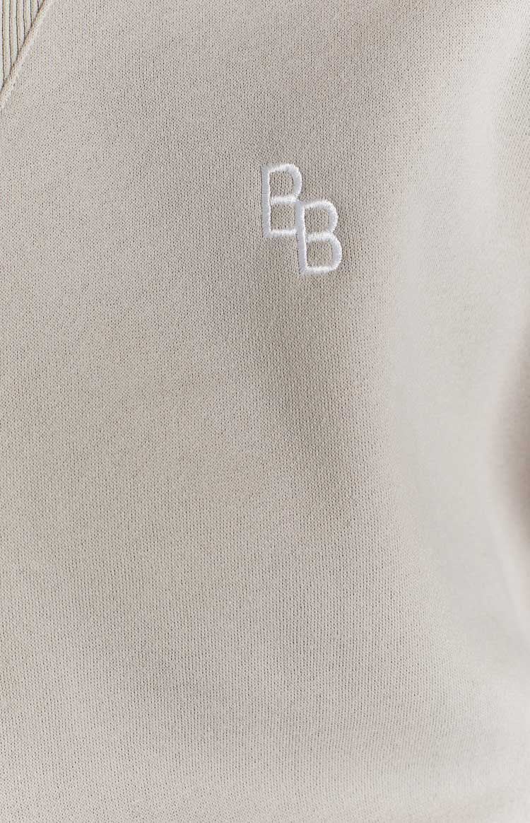 Annie Grey Cropped Sweater