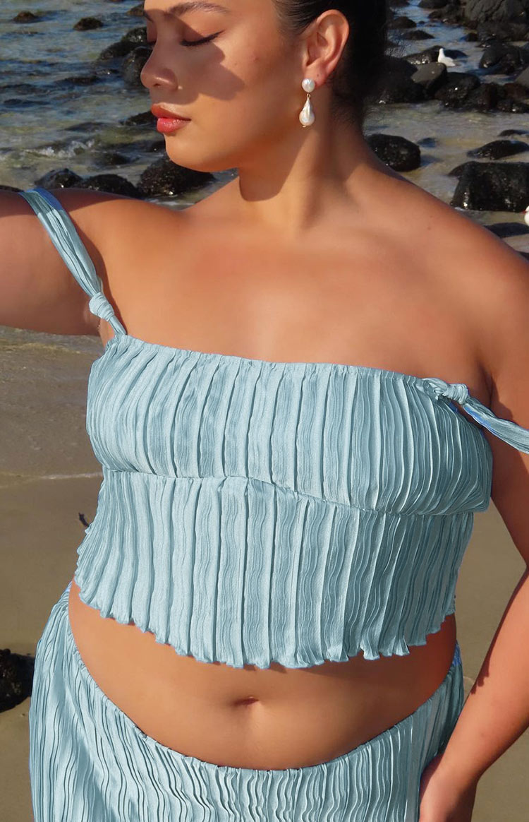 That Occasion Blue Maxi Skirt