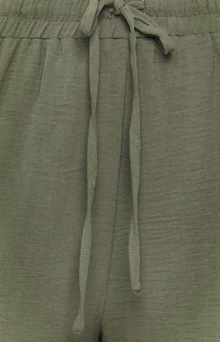 Radley Khaki Waist Tie Pants