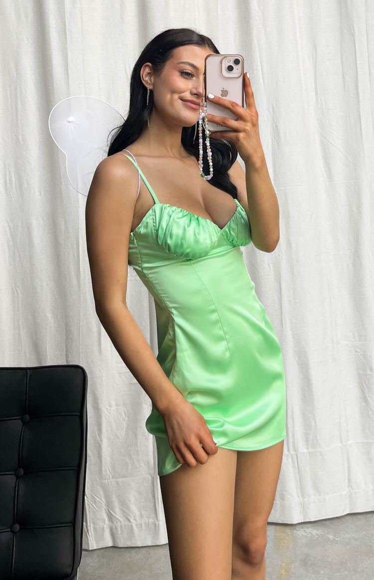 Willa Green Mini Dress