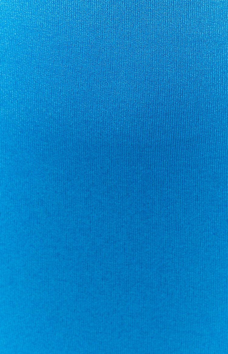Catalina Cut Out Midi Dress Blue