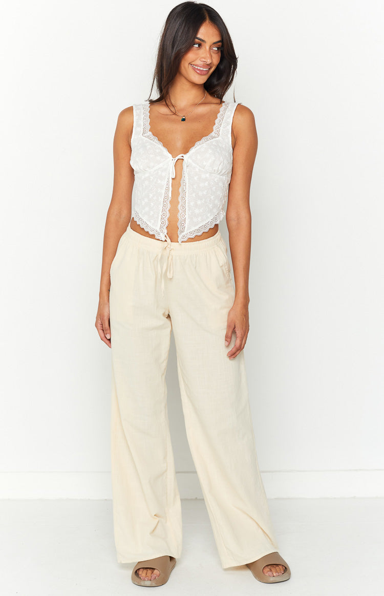 Ray Oat Linen Pants