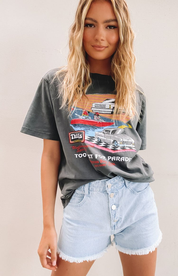 Thrills Speedsters Merch Tee - Merch Black
