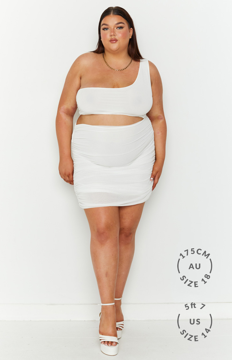 Rae White Mini Dress