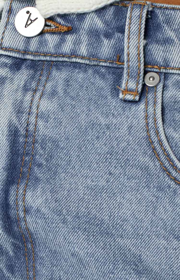 Abrand A Aline Skirt Jenny Blue Rip