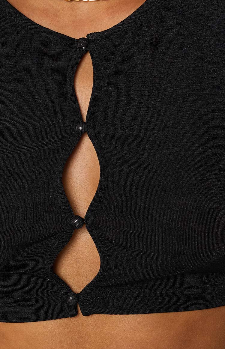 Moscow Crop Top Black