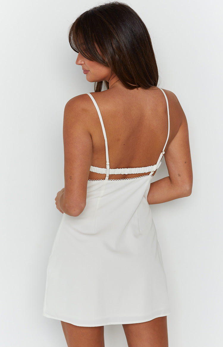 Summers White Mini Dress