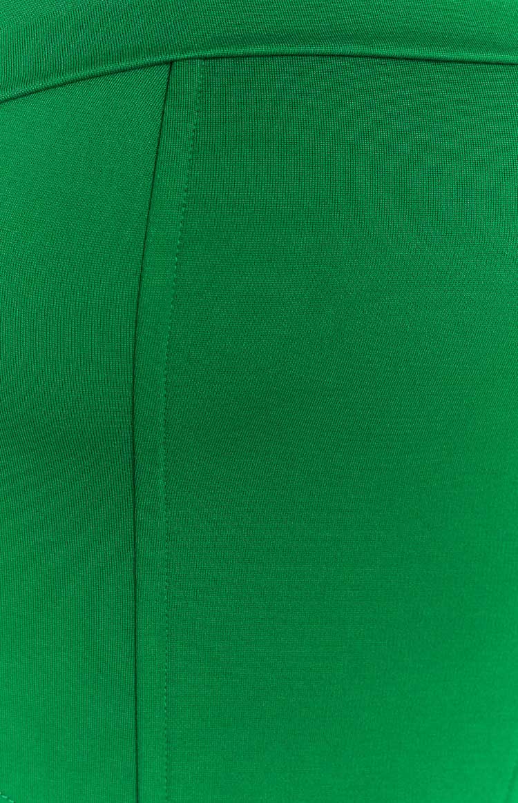 Bobbi Green Strapless Corset Top