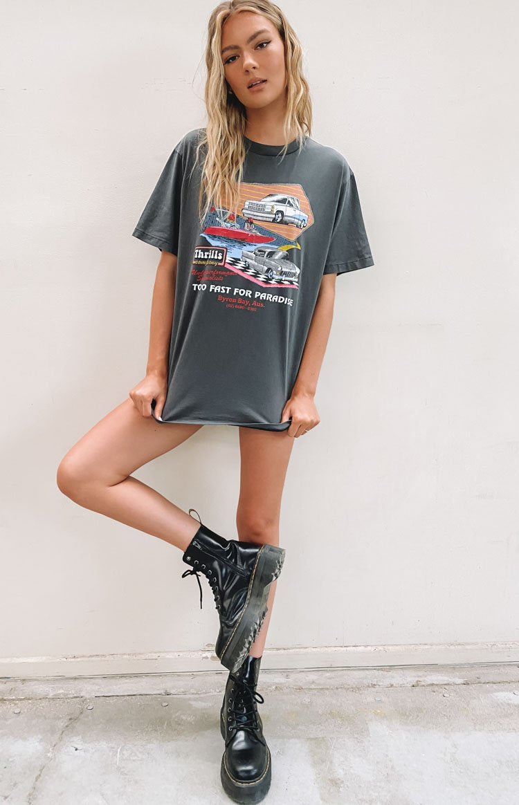 Thrills Speedsters Merch Tee - Merch Black