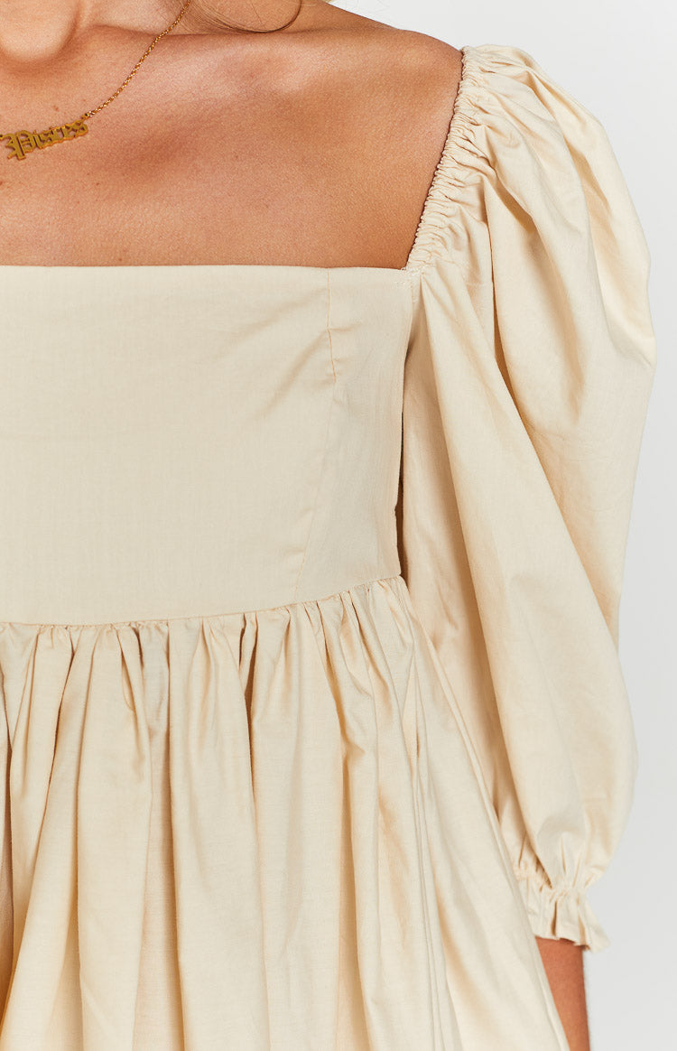 Tiana Cream Mini Dress