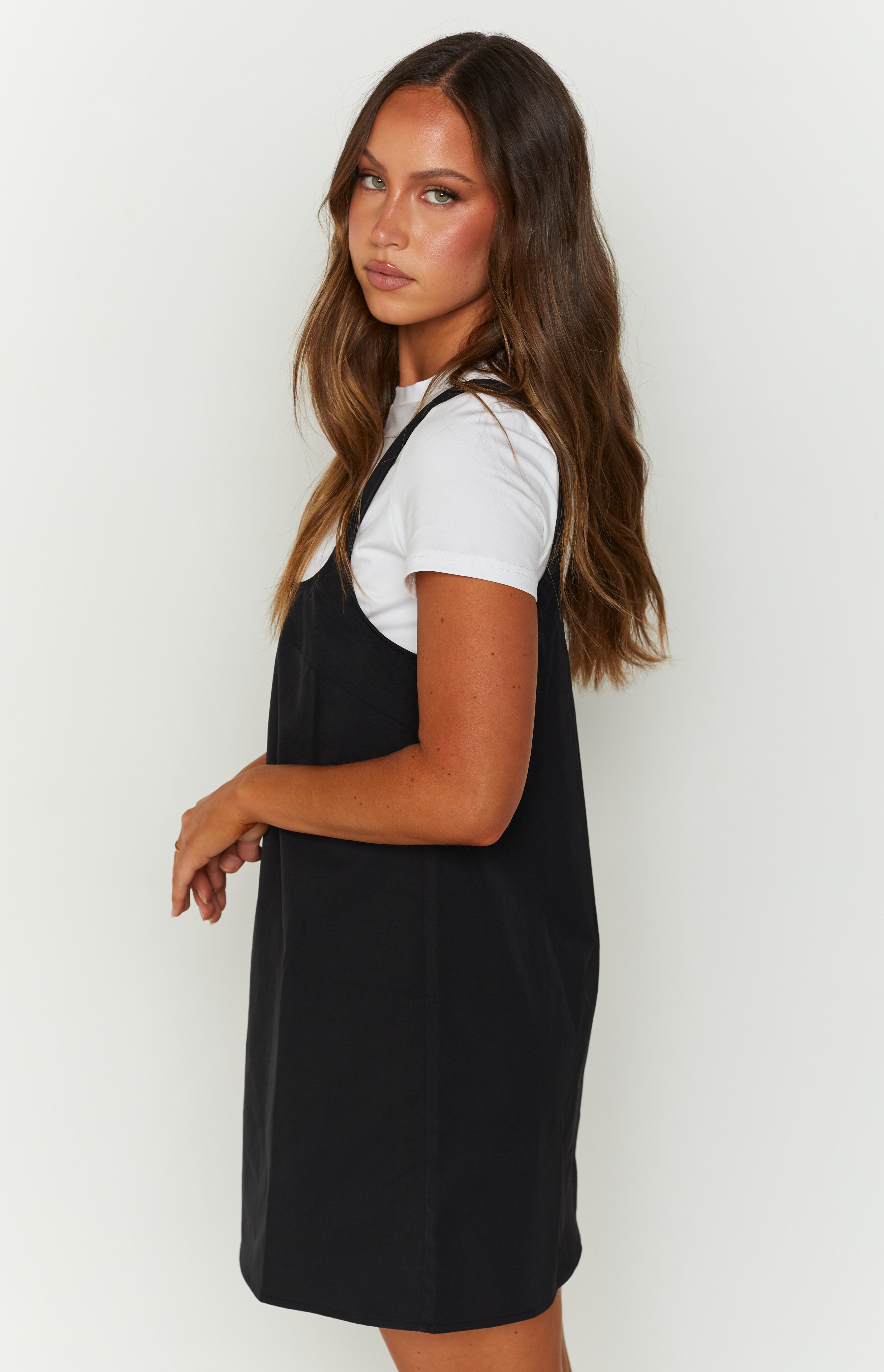 Priya Black Mini Dress