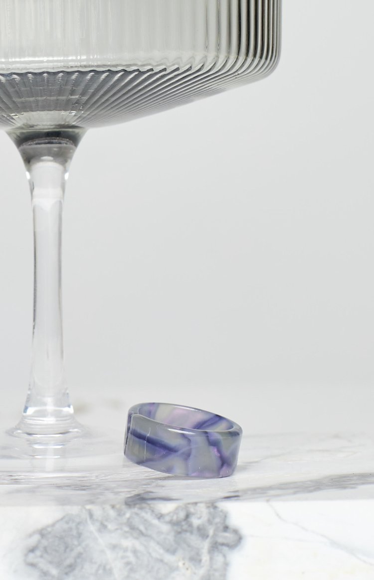 Eclat Illusions Ring Purple
