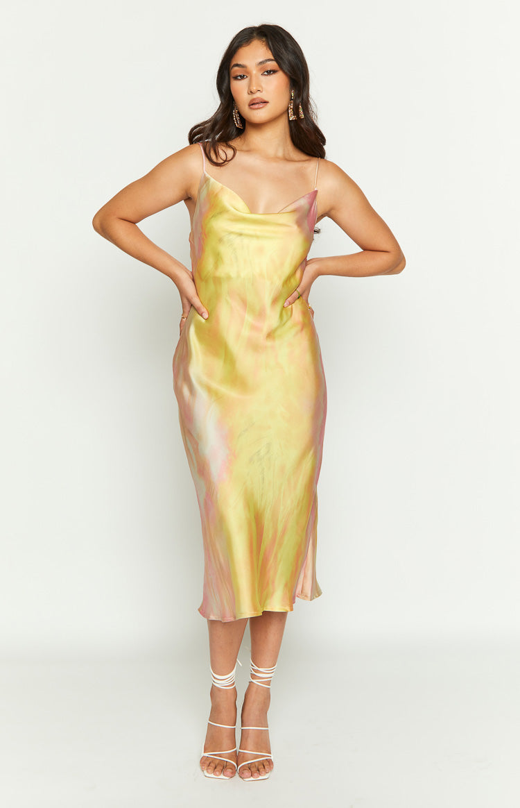 Callie Multi Midi Dress