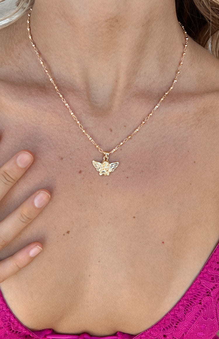 Nava Gold Pendant Necklace