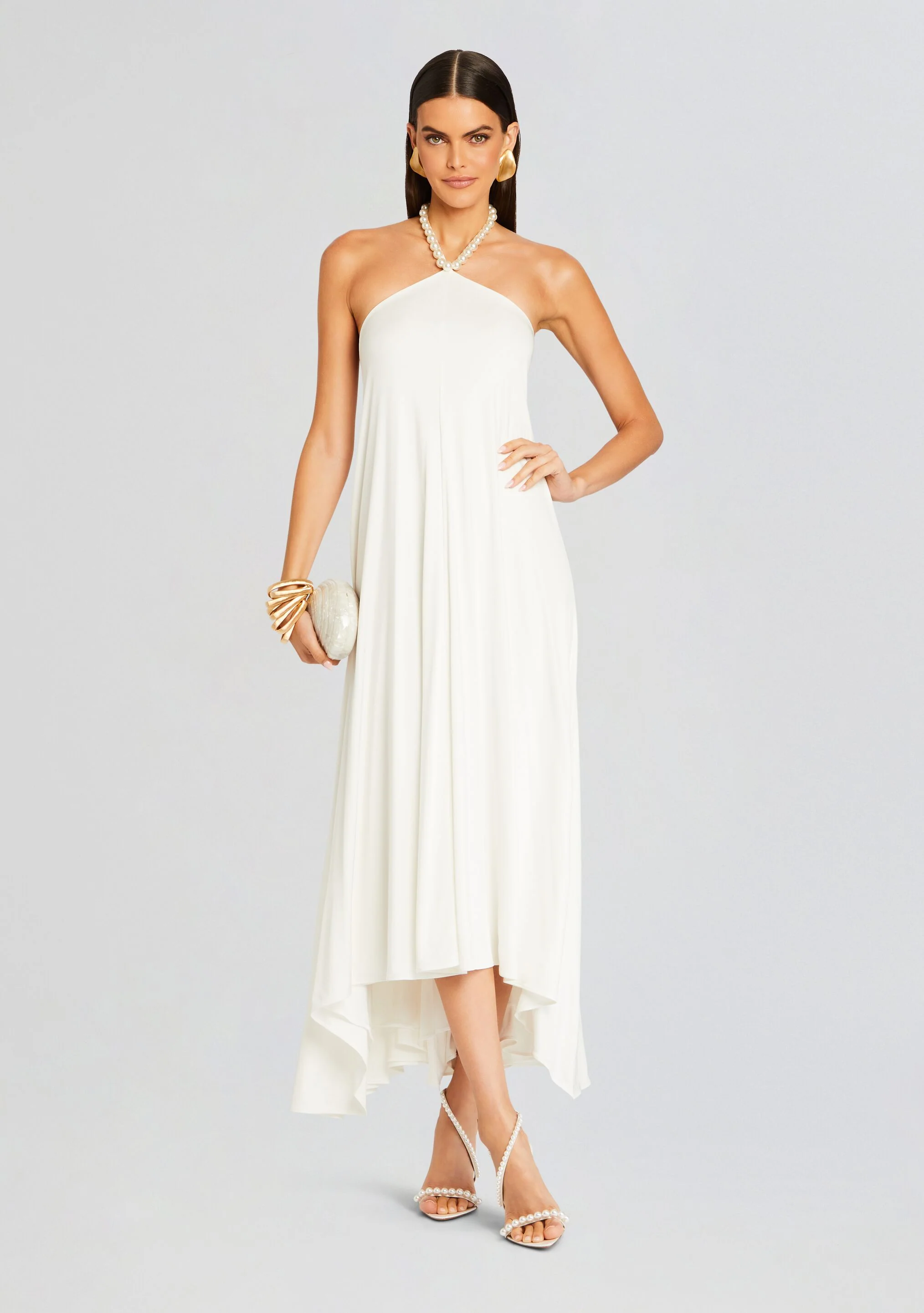 Maryam Pearl Embellished Dress