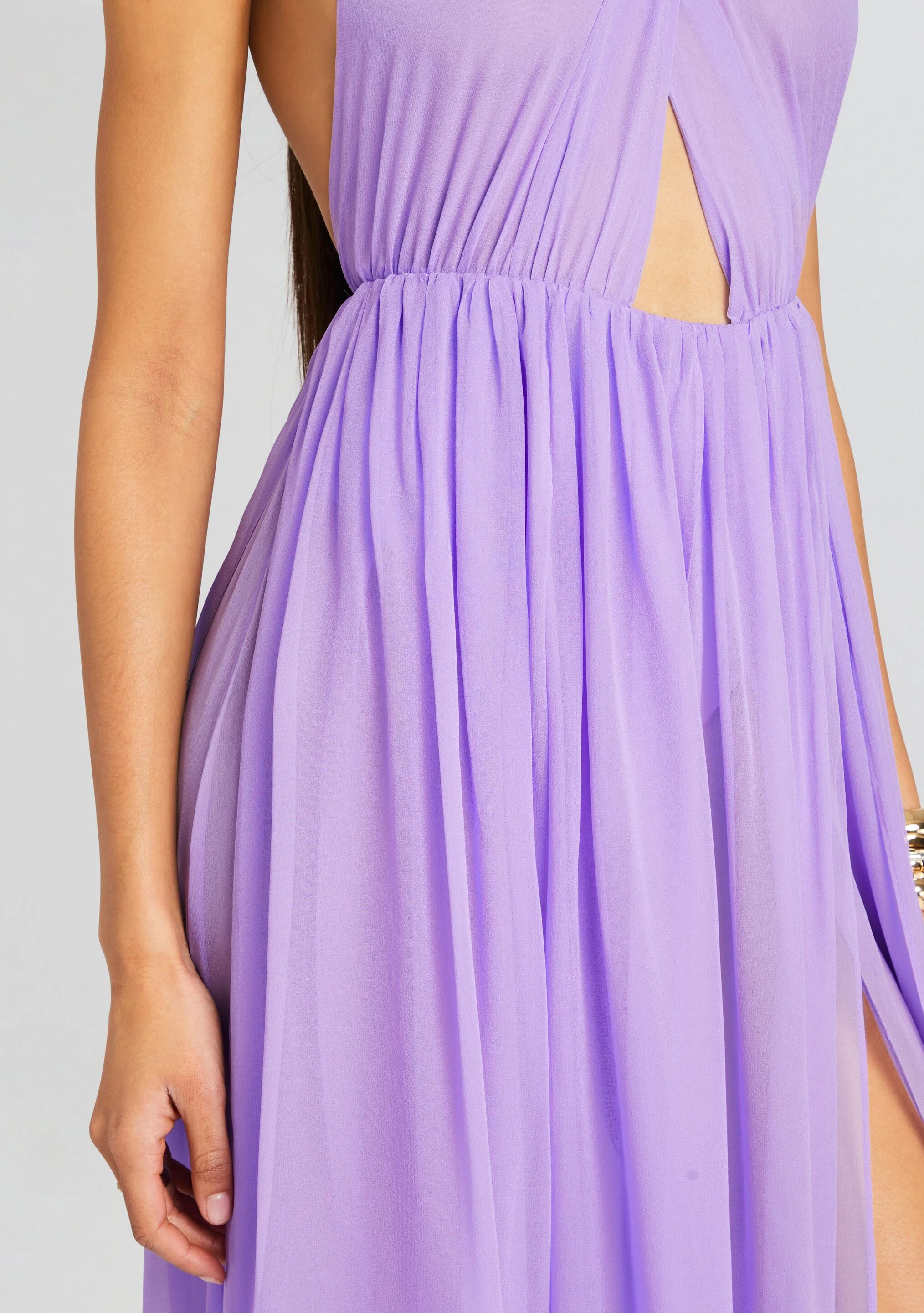 Ina Silk Chiffon Dress