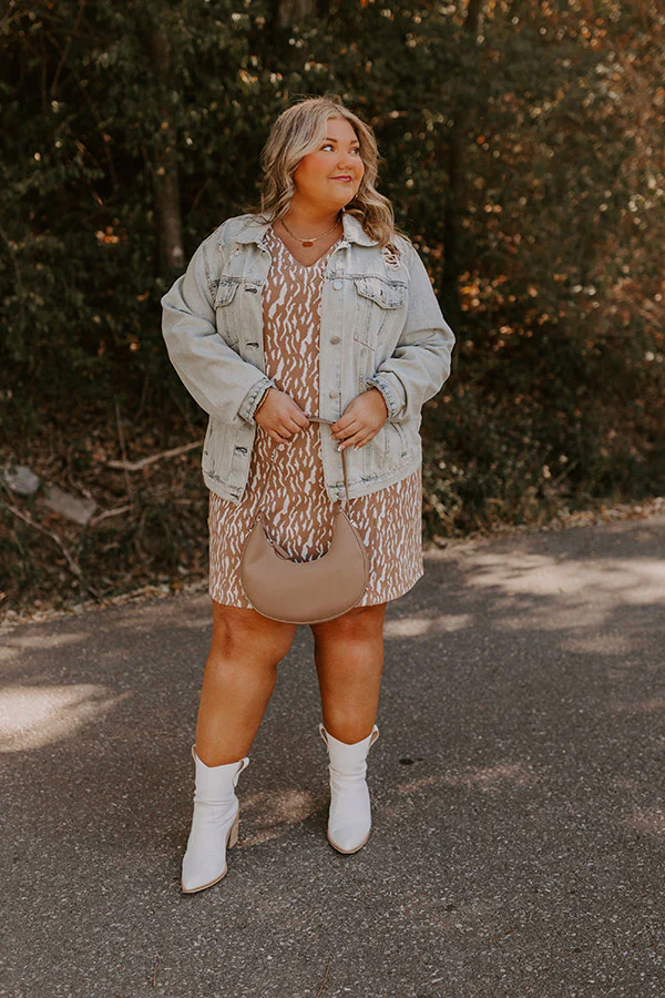 Chic Mindset Knit Mini Dress Curves