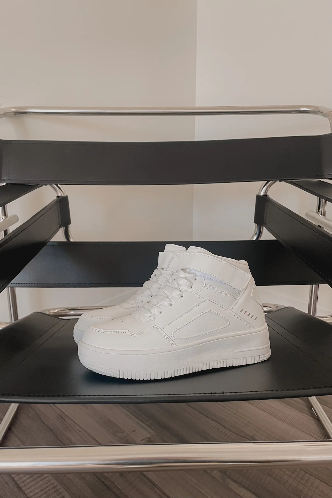 Cora High Top Sneakers in White
