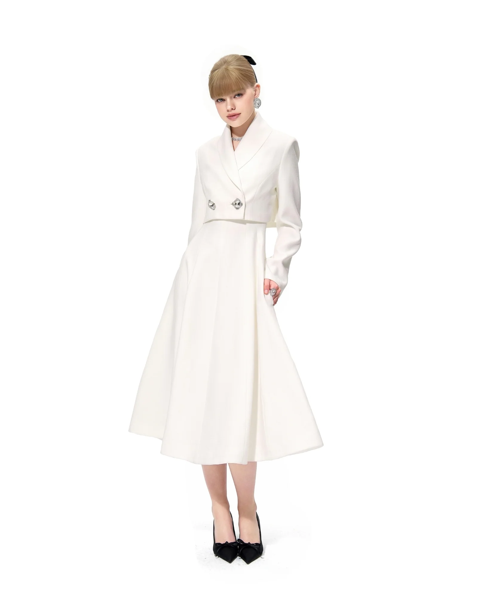 Josephine Dress (White)