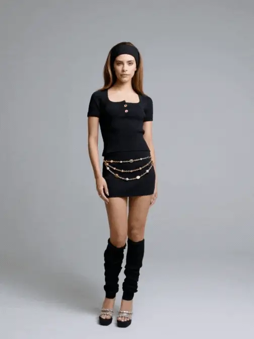 Gemma Top (Black) (Final Sale)