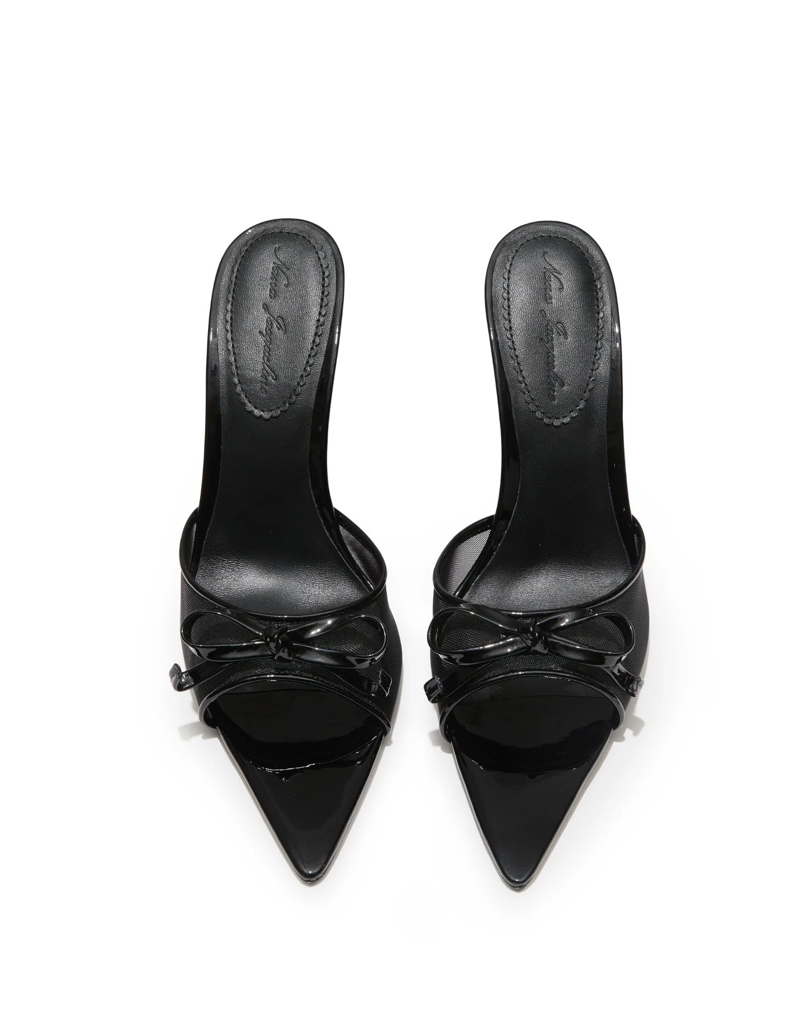 Evie Bow Heels (Black)
