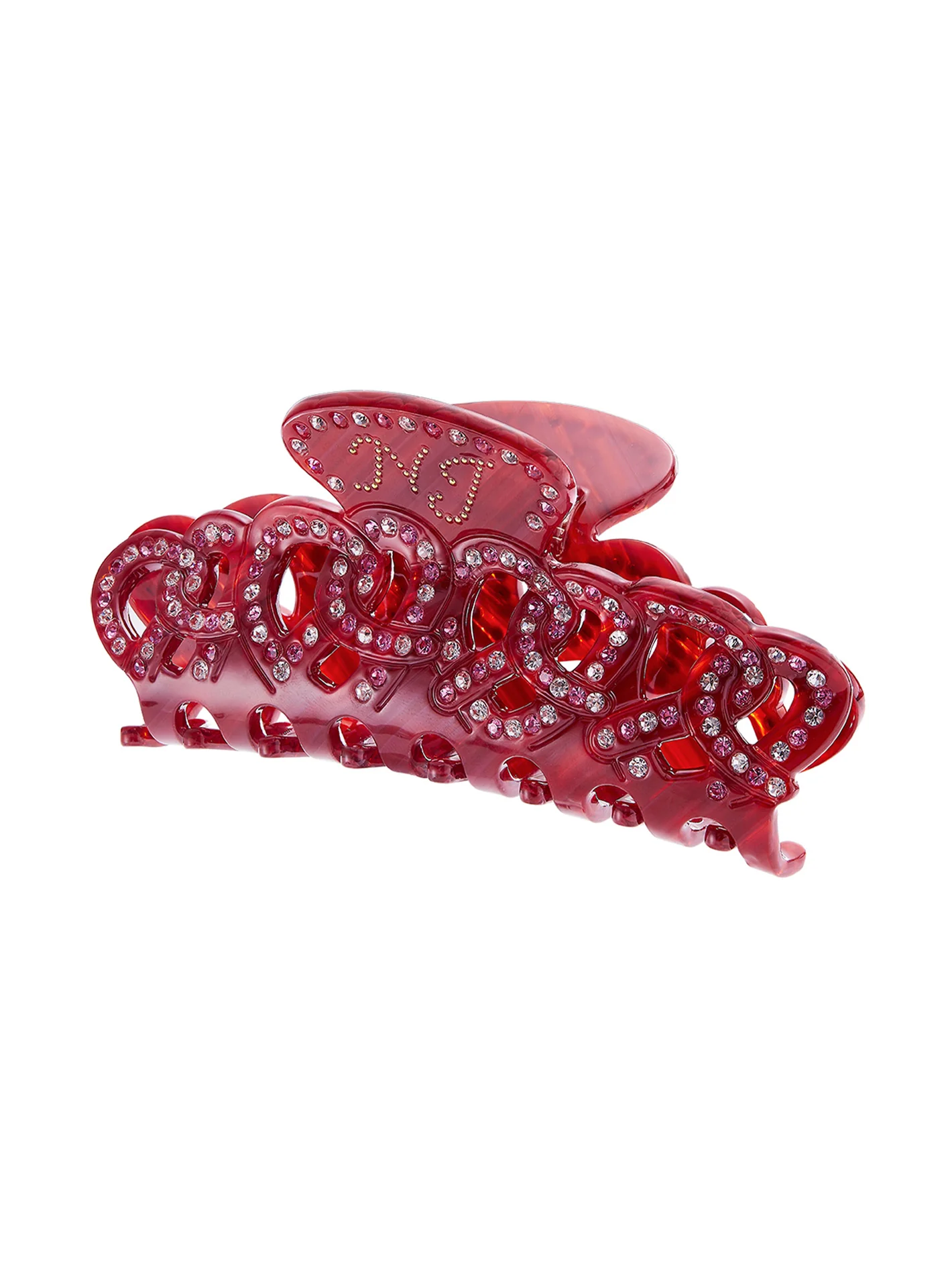 Kendall Claw Clip (Red) (Final Sale)