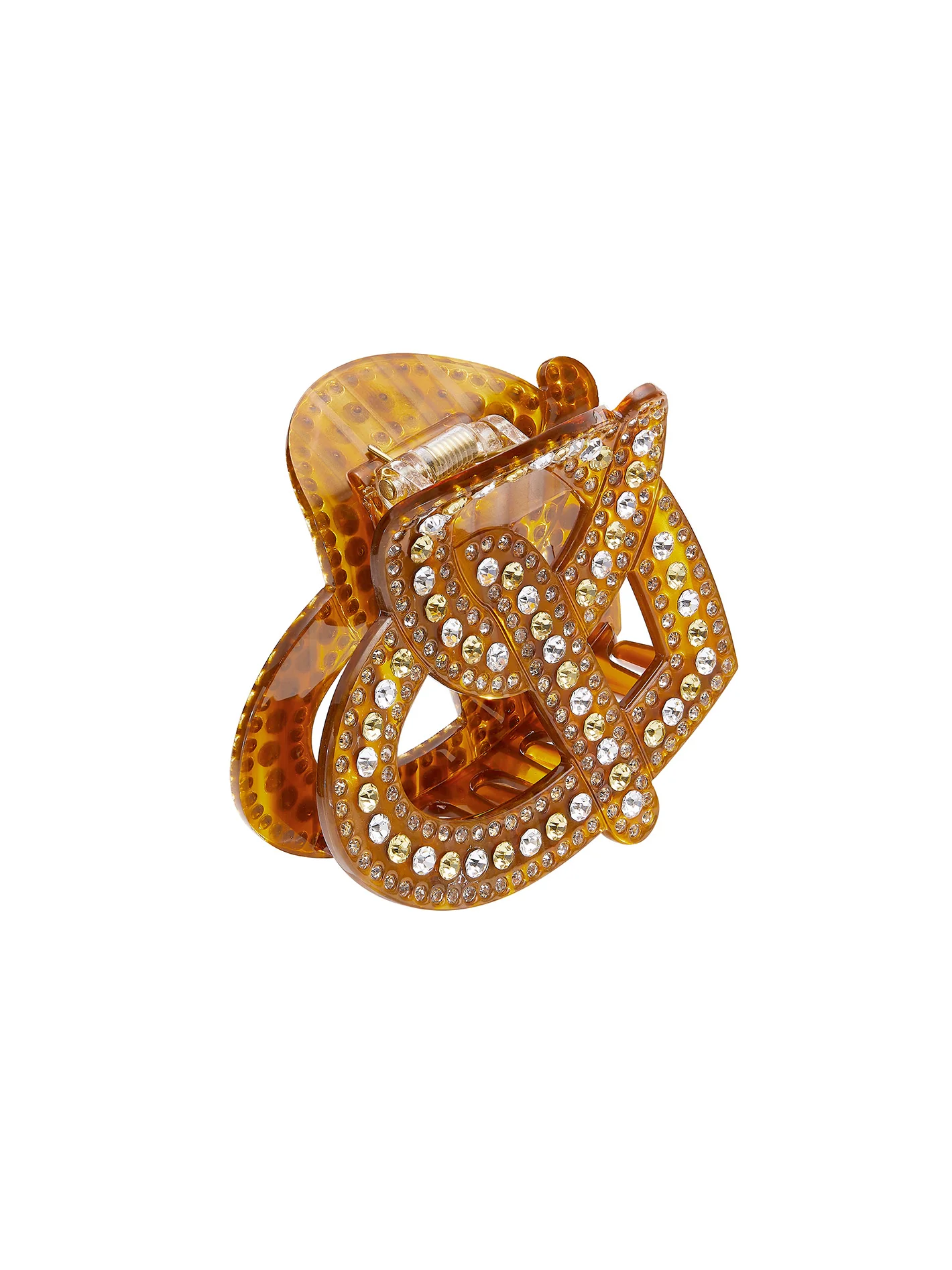Angelica Claw Clip (Brown) (Final Sale)