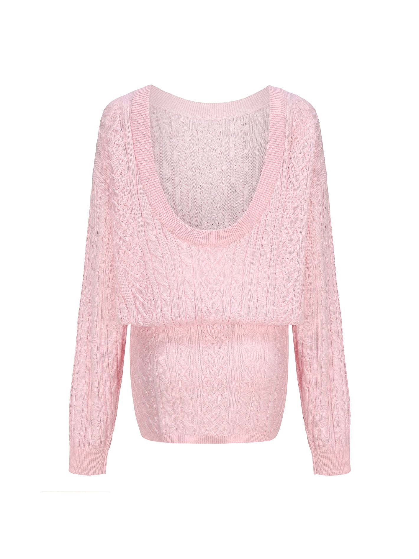 Kendall Knit Dress (Pink) (Final Sale)