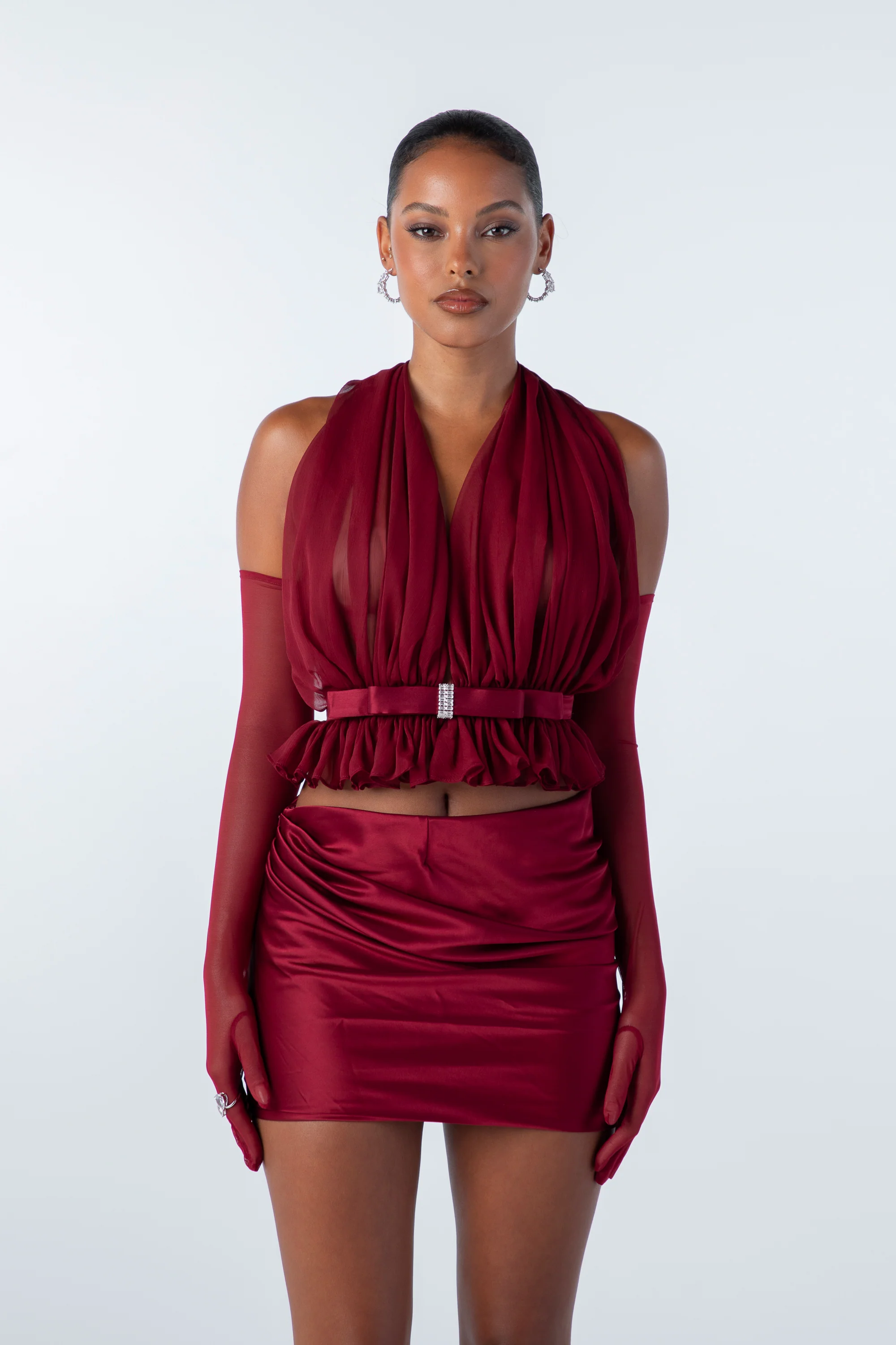 Giselle Top (Red) (Final Sale)