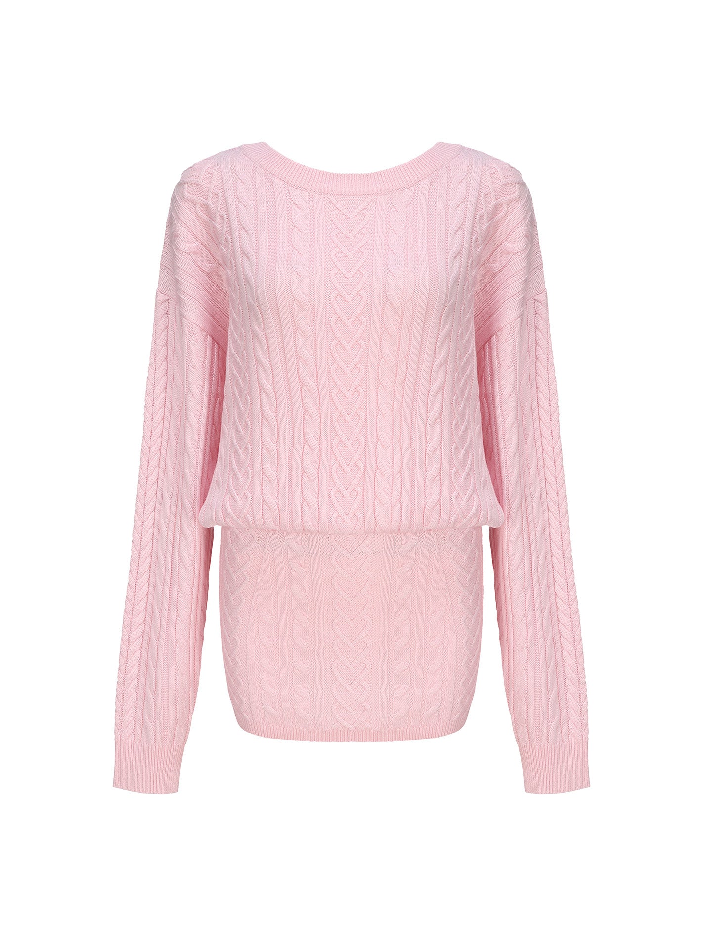 Kendall Knit Dress (Pink) (Final Sale)