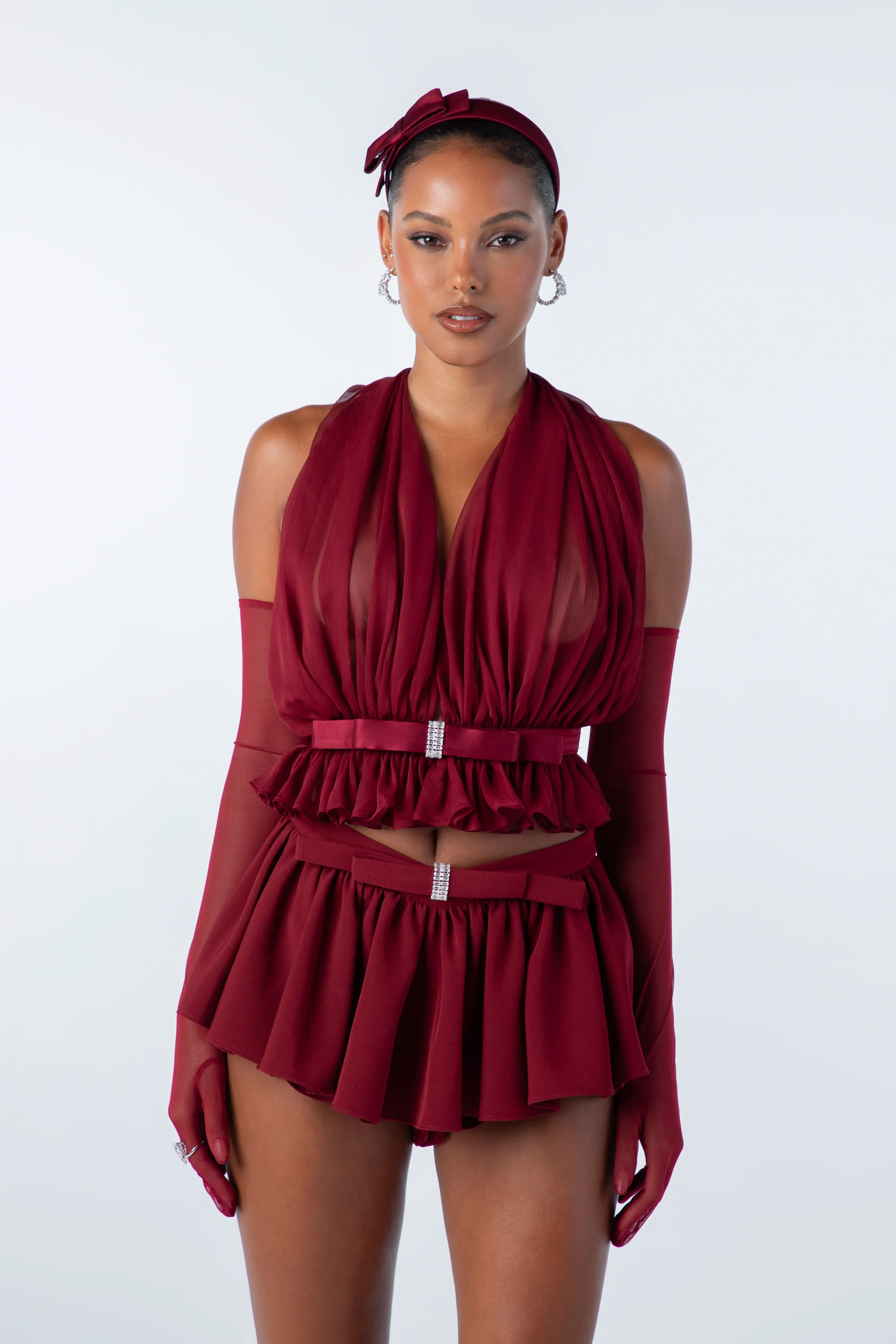 Giselle Top (Red) (Final Sale)
