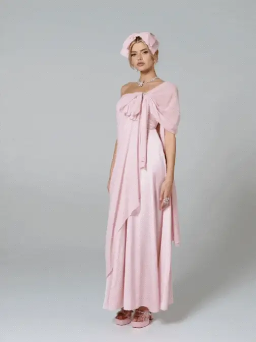 Lindsey Dress (Pink)