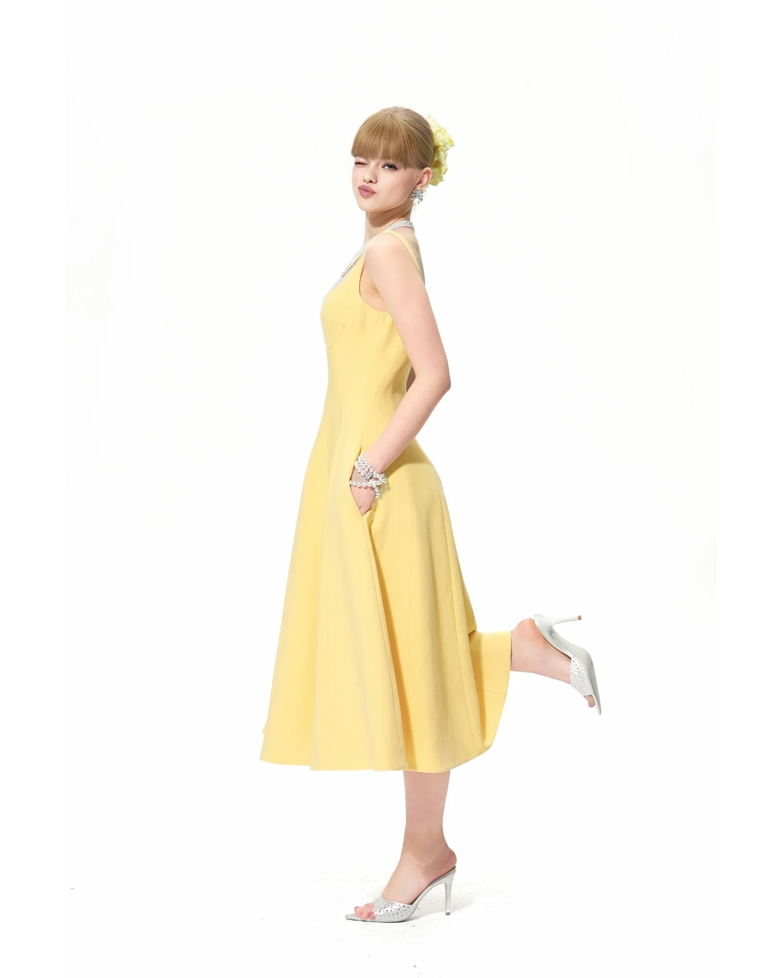Josephine Dress (Yellow)